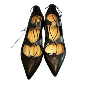 Loeffler  Randall Elegant Black lace up Women's Shoes